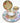 Set of 6, 7 Pc. Franciscan Desert Rose dinner set, 42 pcs