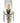 PAIR of glass electric hurricane lamps w/ crystals, 17.75" h