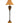 Ornate Floor Lamp (Black+Gold, 64"h)