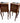 Pair Louis XV Style Mahogany Side Tables, ca. 1930, H. 29.5 in. x W. 12.25 in.