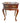 Bombay Co. Queen Anne-style end table w/ single drawer, 28" h, 20.5" w, 12" d