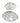 PAIR of antique Haviland Limoges oval platters, 14" & 18"