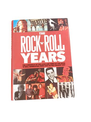 Hard Cover Book " The Rock N Roll" 12" x 9"