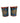 Pair  Drum Bookends 6"h x 2.5"w