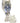 Pair Crystal  Owls, 1 Chribska, 1 Kristaluxus Owls 3'&7"