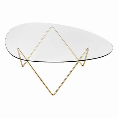 Pedrera Coffee Table  34"W x 41.5"DS x 15"H