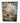 Large brown/white abstract print in black frame, 41.5" h x 31.5" w