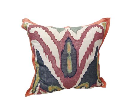 Abstract Multicolored Pottery Barn Pillow 24"x24"