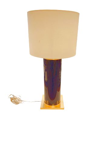 Kate Spade Blue & Gold Table Lamp28"x13"