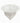 Contemporary White  Glass Murano Centerpiece, VENINI 8.5"h x 12" dia