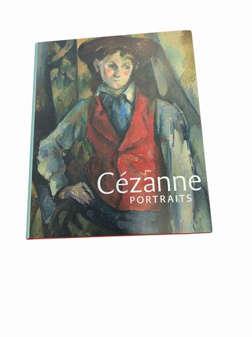 Hard Cover Book "Cezanne Portraits" 12' x 10"