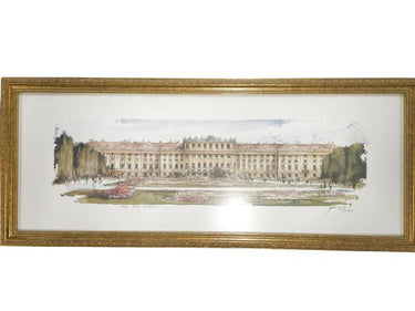 Pulled Print Signed/Numbered, Known artist  Khoshrow Salehi 2023, Wein 33"w