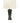 Black Ballard Wood Finished Table Lamp 32" x14"