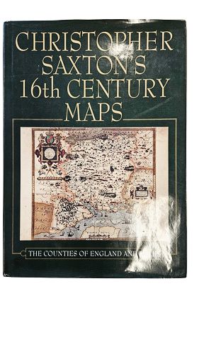 Coffee Table Book, Saxton's 16th C. Maps