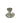 Continental Silver "800"-Marked Egg Cup 3x3"