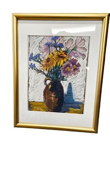 Original Floral Pastel, Sante Fe 14"Hx11"W