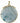 14k Yellow Gold & Round Lavender Carved Figure Jade Pendant