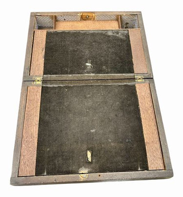 Mid-19th Century Writting Box, H. 4 in. x W. 11.25 in. x D. 8 in.