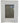 Villeroy & Boch white embossed porcelain picture frame, 9.25" h x 7.25" w