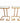 Pr.Goldtone with White Glass Inset Lap Tables 16"hx 21"lx10"d