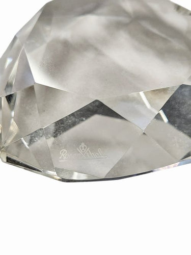 Rosenthal Heart Paperweight 4"w