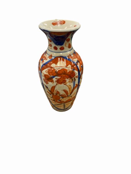 Imari Vase 8"Hx4"W