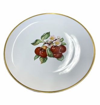 Hutschenreuther Selb Bavarian porcelain platter, 13.25" diam.