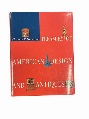 Coffee table book, "Treasury of American Design & Antiques," 9.25x12x1.75