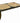Regency Style Ebonized & Gilt Coffee Table/Bench, H. 15 in. x W. 43 in. x D. 26
