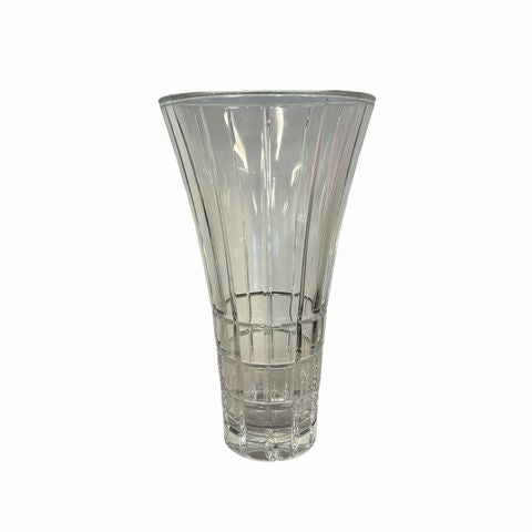 Mikasa Clear Vase 12 H