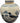 Chinese B&W Porcelain Pheasant Lidded Round Storage Jar, H. 7 in.