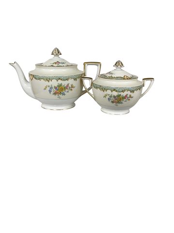 Vintage 63 Piece Set Of Assorted Noritake "Luray" Tableware