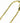 14k Yellow Gold Necklace, 24 in. w/14k Hawaiian Flip Flop Slipper, 7g