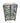 Granite-top wrought-iron wine rack w/ doors, 36.5" h, 21.75" w, 18.5" d