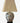 Early 20th-century Chinese famille rose porcelain vase lamp, 25" h