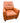 Macy's Terracotta Orange Push-Back Recliner