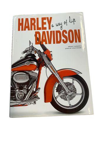 Hard Cover Book "Harley Davidson A Way Of Life" 14" x 10"