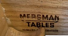 Mersman traditional desk, 29.5H. 51W. 24D.