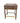 Jasper mahogany George III- style standing architect's desk, 47.5Hx36Wx28D