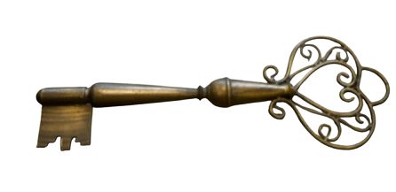 Metal Skeleton Key Wall Decor, 31"L
