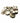 Set Of 136 pcs Of Franciscan Desert Rose Pottery Dinner Ware