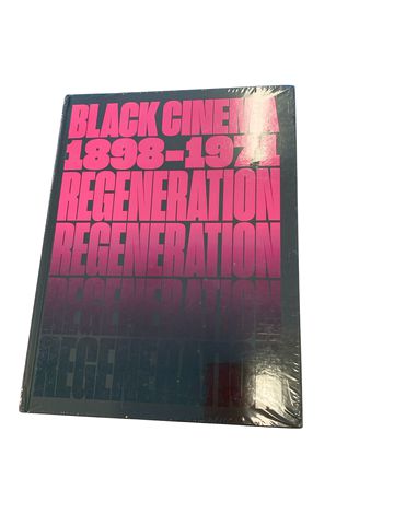 Hard Cover Book " Black Cinema" 12" x 9"