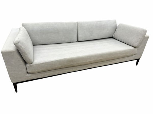 Restoration Linen XL Sofa (Gray, 94x42x27")