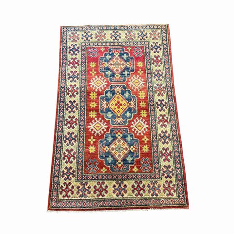 Kazak Wool Rug 3x5