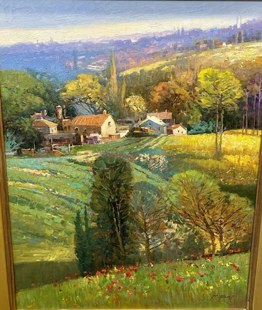 Ming Feng Original Oil Painting On Canvas Landscape