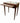 Traditional Style Mahogany Side Table, H. 31 in. x W. 26.25 in. x D.17