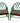 Pair Chinese Chippendale Style Painted Faux Bamboo Arm Chairs,