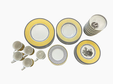 21 Pc Set  Villeroy & Boch, " Audun" China  Dinnerware
