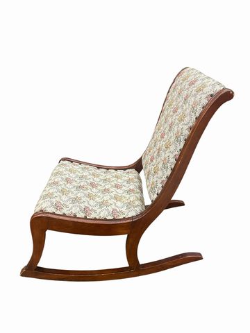 Vintage Armless Rocking Chair, 30H. 18.75W. 31D