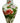 Chinese Porcelain Tall Vase w/Peony Flowers & Green Vine, H. 36 in.